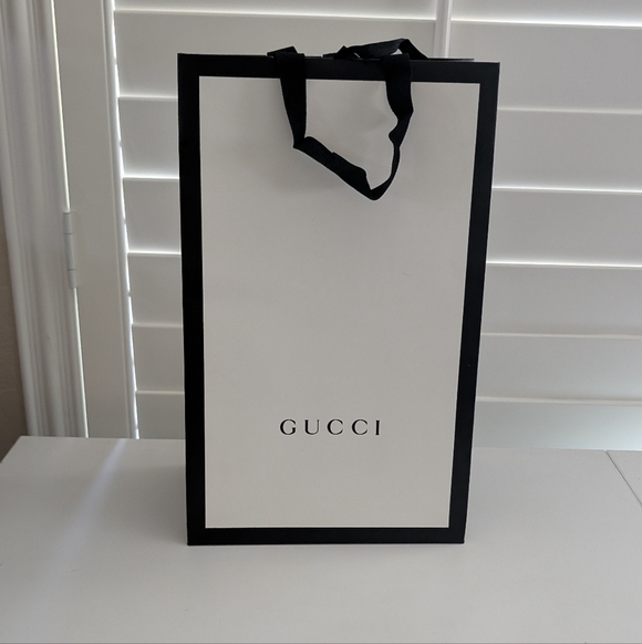 Gucci Other - Gucci Shopping Bag 15x9x5.5 inches
